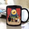 Personalized custom dog & cat Halloween coffee mug Personalized custom dog & cat Halloween coffee mug