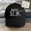 Custom Outline Portrait Embroidered Hat